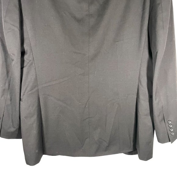 Pronto Uomo grey 2 button blazer suit jacket men’s 38 long - Picture 11 of 14